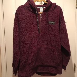 Maroon Victoria’s Secret/ PINK pullover
